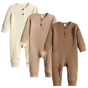 Bafeicao Baby Boy Girl 2/3 Pack Sol...