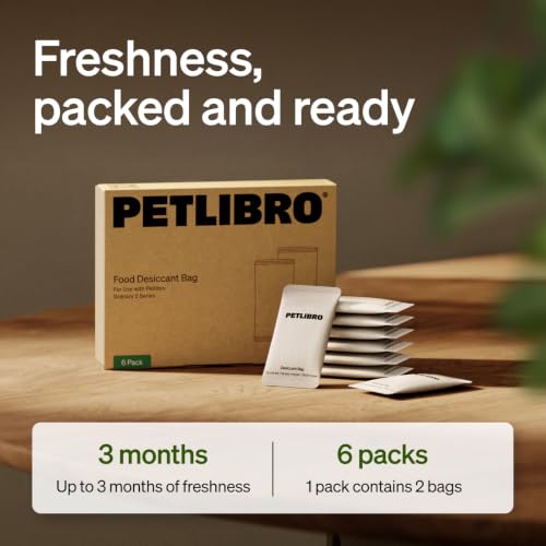 Image of PETLIBRO New Pet Food Desiccant Bag, 6 Packs (12 Bags) for Cat and Dog Food