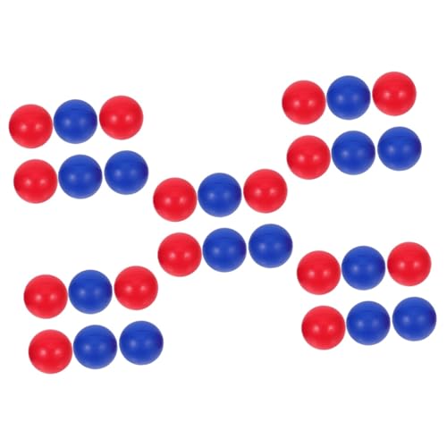 Toddmomy 5sets 6pcs Colored Beach Balls Fun Pu Playing Ball for Outdoor Activities for Beginners Impact Resistant for Beach Games and Family Fun 6pcs*5