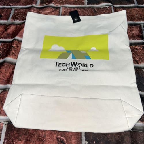 大阪・関西万博 TECH WORLD テックワールド トートバッグ ノベルティ