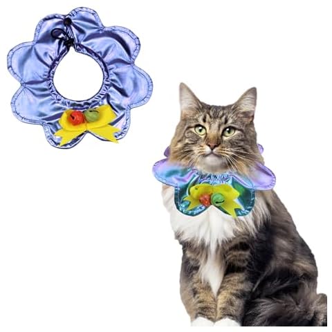 Bird Safe Cat Collar Bright Bird Saver Collar with Bell Bird Warning Cat Collar for Reduced Prey Capture Saves Birds Protects Cats Cover