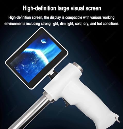 Pistolet d'insémination visuelle animale écran HD élevage bétail - 8