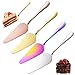 4 Pezzi Server per Torte in Acciaio Inossidabile,Server Posate Pala,Paletta per Torta in Acciaio Inossidabile,Adatto per cucina,sala da pranzo,feste,lavabile in lavastoviglie