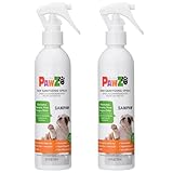 PawZ SaniPaw Dog Paw Cleaner and Odor Eliminator Spray, 8 Oz Paw Sanitizer and Dog Repellent Spray, 2 Pack