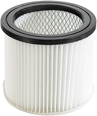 AREBOS Filtro HEPA para aspiradora, adecuado para aspiradoras industriales de 1800 W con EAN 4260627420117, lavable, con borde de goma elástico, uso universal.