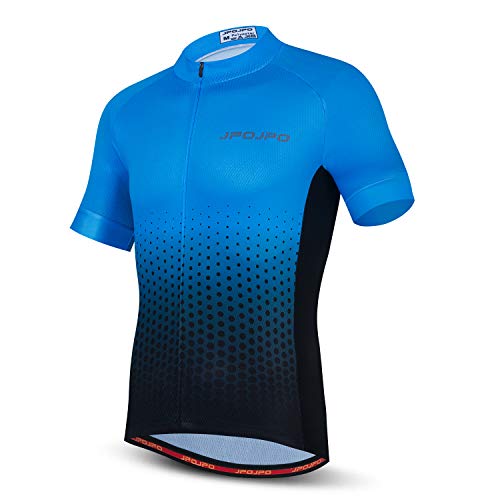 Maillot de cyclisme homme manche courte VTT vêtement cycliste été veste respirante
