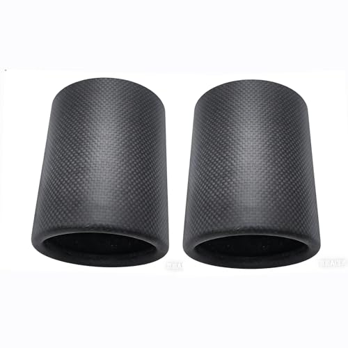 Embout échappement carbone pour Golf 8 et 7.5 GTI look sportif unique