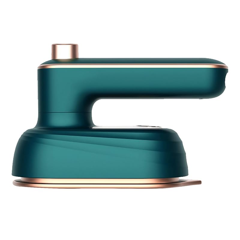 Chougnar Steam Iron for Clothes,Travel Mini Iron 360°Rotatable Portable Handheld Steam Iron for Home Traveling Green UK Plug| | -