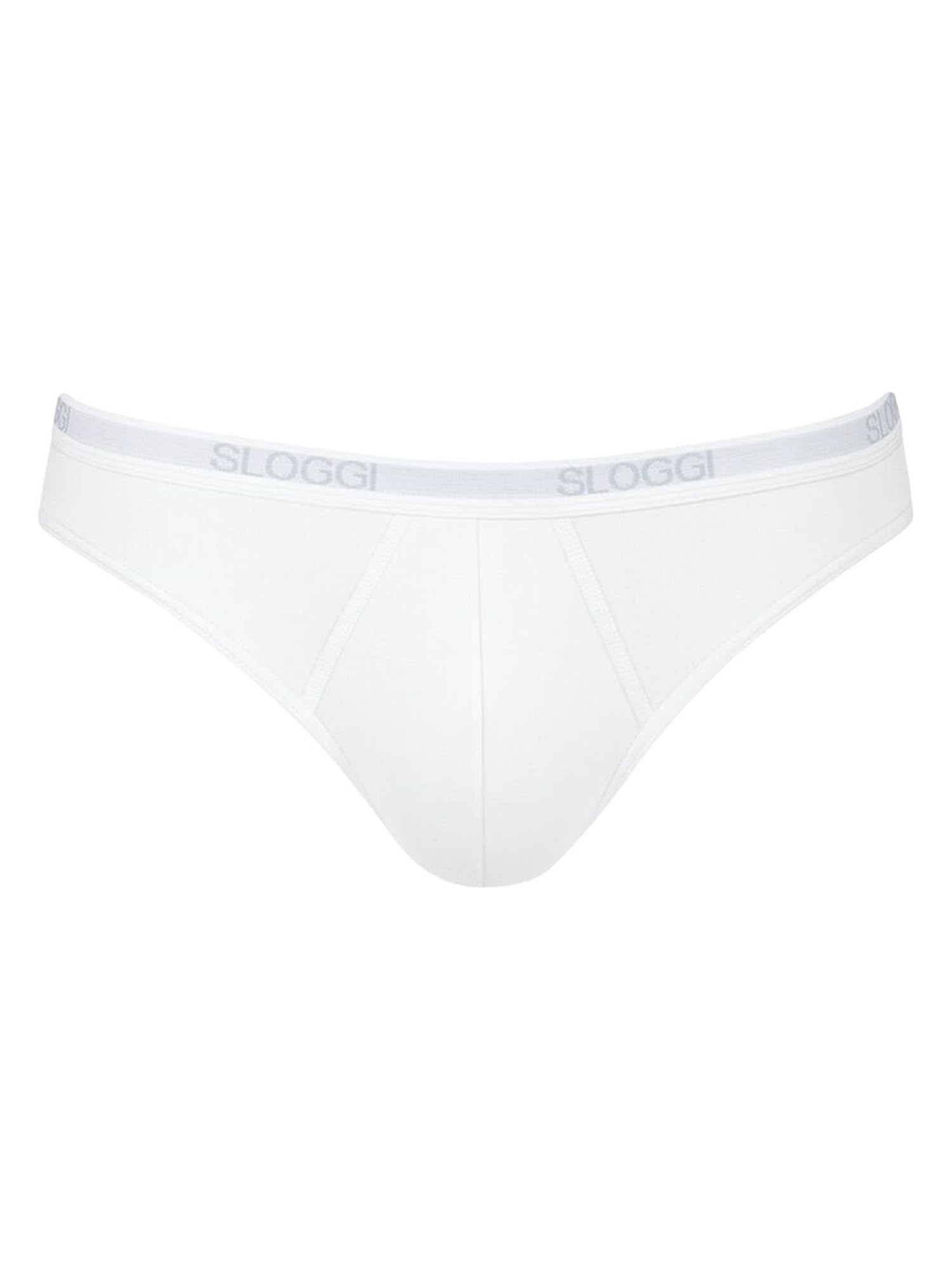 Sloggi Slip Bassi Uomo Men Basic Mini 8P, Bianco 6-image