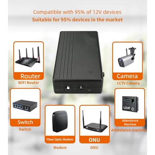 Plus de coupure internet avec le secours USB 12V pour routeur 8A
