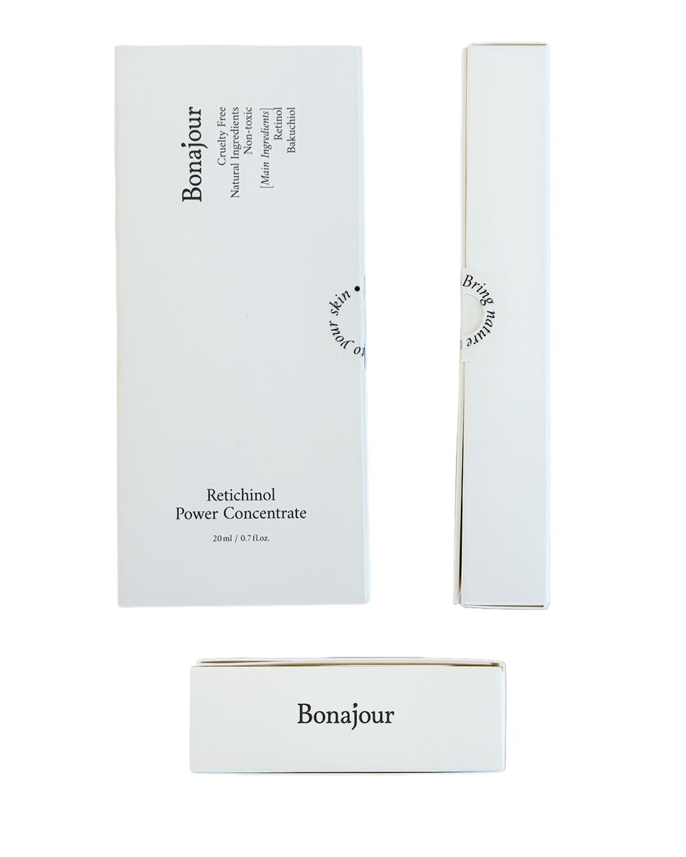 [BONAJOUR]Retichinol Power Concentrate - 3500IU Retinol, bakuchiol/Non-Irritaing, Anti-Aging, Pore Minimizer, Wrinkle & Fine Lines