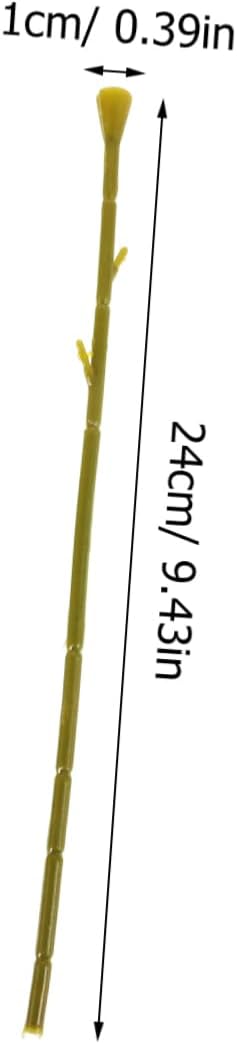 Floral Wire Green Stems Artificial Flower Stems Bouquet Floral Picks Iron Rod for DIY