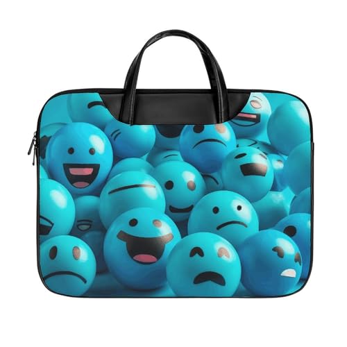 Bolso Emoticons para Laptop 17 Pulgadas Impermeable miniatura 1