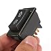 UNDKI Coche Interruptores de botón Negro 1/2 de Ventana DC 12V 20A...