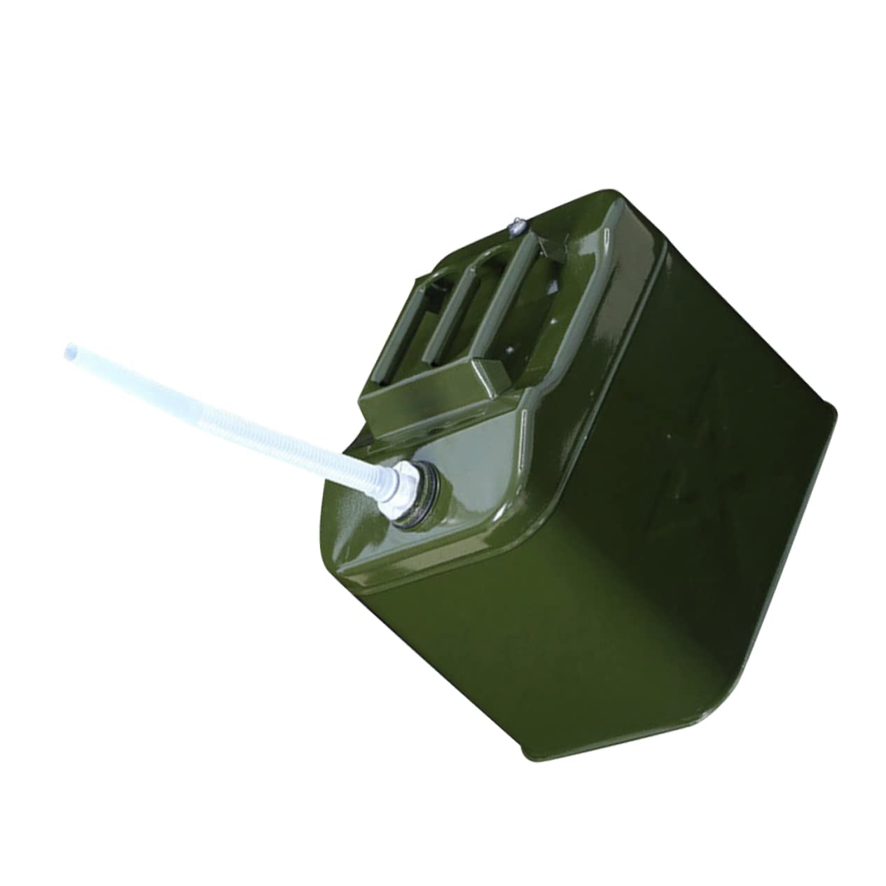 Tanque De Combustible Portátil Verde Para Uso Exterior Bidón De Gasolina De Repuesto Contenedor De Almacenamiento Para Aceite y Gasolina