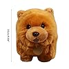Cricia Realistische Toy Dog, 10 inch Leuke Chow Hond Pluche Speelgoed Zacht Gevuld Dier Pluizige Pop Sierkussen Sofa… - Afbeelding 3