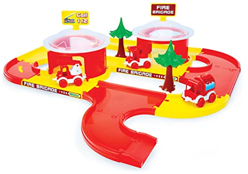 Wader Play Tracks City Pompiers : circuit incassable et facile à assembler