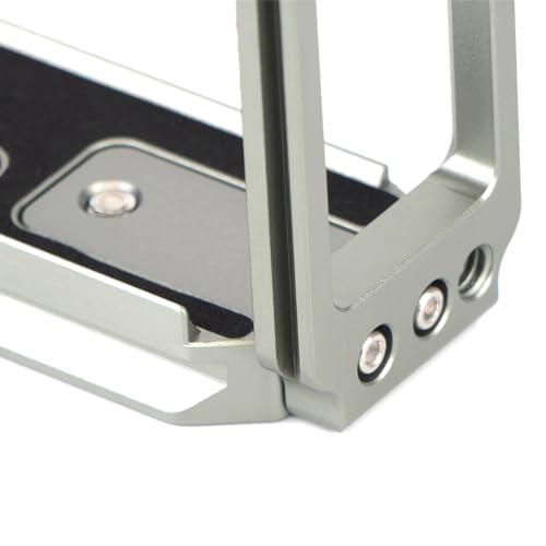 OURHZTB Soporte de placa de liberación rápida en L para cámara Hasselblad X2D/X2DII 100C, soporte horizontal vertical de aluminio para trípode estándar Arca - imagen 7
