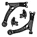 ASTARPRO - 10pc Front Suspension Kit for Toyota Corolla 2003 2004 2005 2006 2007 2008, 2 Lower Control Arms 2 Ball Joints 2 Sway Bar Links 4 Outer & Inner Tie Rods Replacement