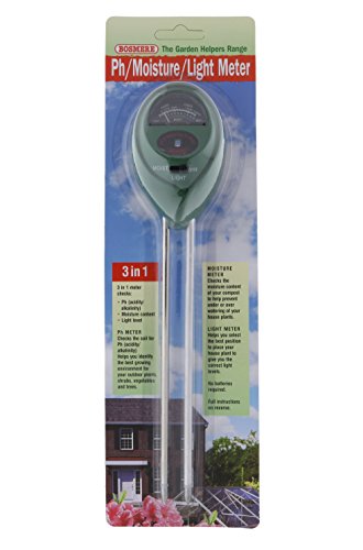 Bosmere K177 Ph/Moisture/Light Meter