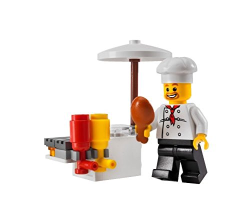 Lego® City 8398 Le Stand Barbecue - vue 3