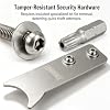 Tailgate Lock Anti-Theft Protector for Tacoma 2005-2015 - 4