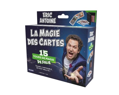 Megagic - Coffret de Magie pour Enfant - Eric Antoine - La Magie des Cartes