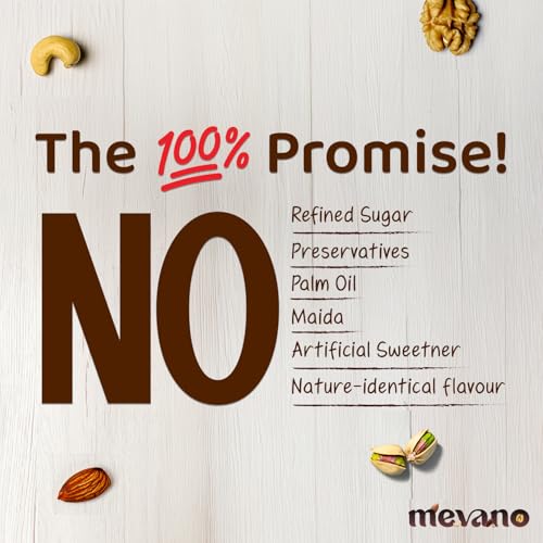 Image of Mevano Nuts Powder for Kids, 400g | Rich in Omega-3, NO Added Sugar | Dry Fruits powder for Kids - Badam, Walnut, Cashew, Pista | 20% Protein, 17 Vitamins & Minerals, 10% Fibre