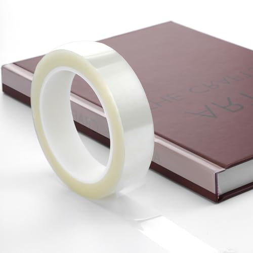 FdcLixuvol 66 m x 25 mm Transparentes Buchreparaturband, Reparaturband Klebeband Transparent Kunststoff-Bindeband Einschlagfolie für Bücher, Bibliotheksbedarf Für Buchbindereparatur FdcLixuvol 66 m x 25 mm Transparentes Buchreparaturband, Reparaturband Klebeband Transparent Kunststoff-Bindeband Einschlagfolie für Bücher, Bibliotheksbedarf Für Buchbindereparatur