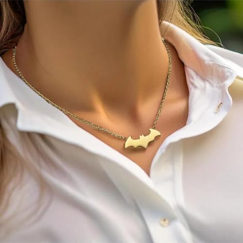 Image of Tapp Collections Stainless Steel Superhero Pendant Necklace