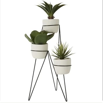 Metal Saks  Stand   skandinav 3 Katl  Ayakl   i eklik WD249