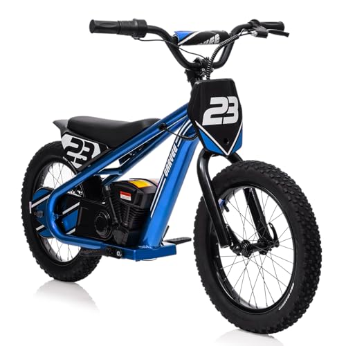 Electric Balance Bike for Kids - Blue