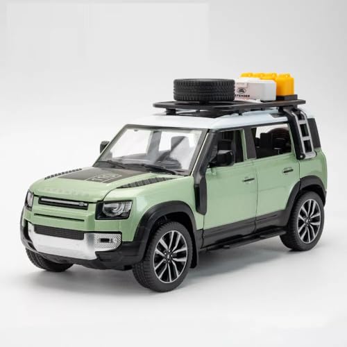 Image of Alokik Enterprise 1:24 Defender Outdoor Edition Die-Cast Metal Pull Back Car with 6 Openable Doors with Sound and Light Toy Decoration car Best Gift Toys for Kids 【Multicolour】