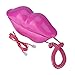 Tangxi Teléfono de Boca roja, Novedad con Cable, teléfono de Labios Sexy, Rosa Divertida con Forma de Labio Rojo, teléfono Fijo con Cable, teléfonos de Oficina en casa, decoración de Muebles