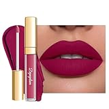 Depuplum Magenta Lipstick Matte for Women Color Stay Long Lasting Lipstick Smudgeproof Liquid Lipsticks Cruelty Free Lip Color, DM07 Magenta Love