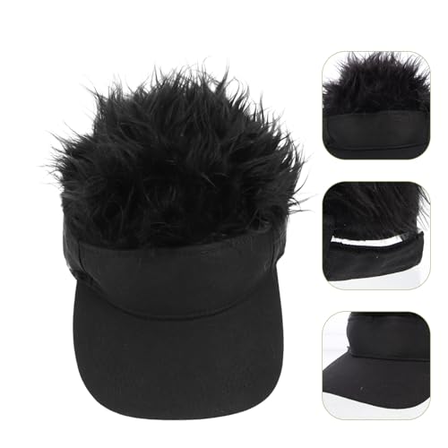 Gorra visera para hombre ligera portátil de poliéster para protección solar 3