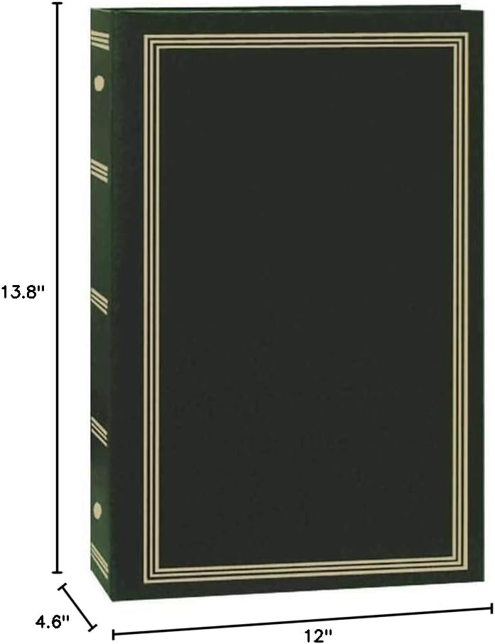 Pioneer Pocket 3-Ring 4x6 Photo Album (Green/2 Pack) image 5