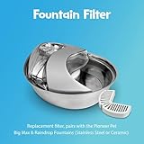 Pioneer Pet Stainless Steel Fountain Raindrop Design , 60oz
