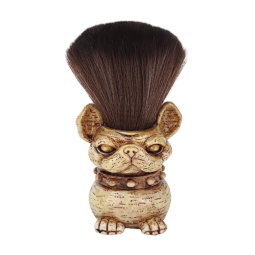 Brosse de balayage de cheveux coupe maquillage nylon résine