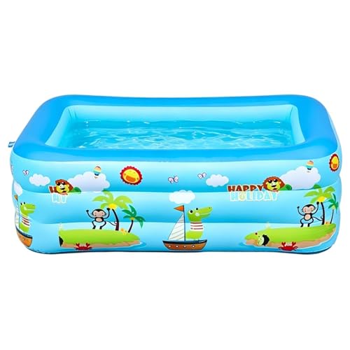 Piscine gonflable enfant grand format pliable et ultra résistante - 2