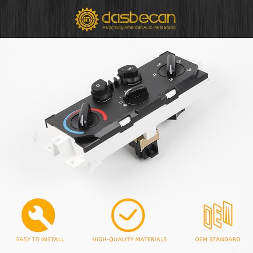 image for Dasbecan HVAC Climate Control Module A/C Air and Heater Conditioning C