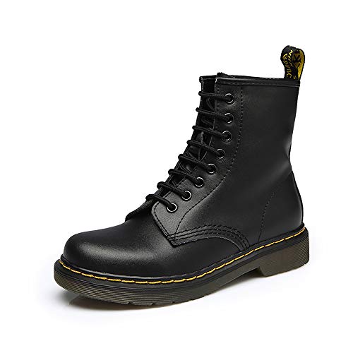 botas militares mujer negras
