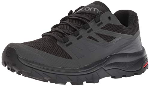 Salomon Women's Outline GTX Hiking Shoes, PHANTOM/Black/Magnet, 9