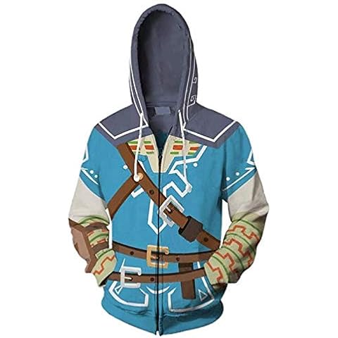 Sudadera con capucha 3D de The Legend of Zelda Cover
