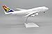 ACE HOBBY for JC Wings for South African Airways for Boeing B747-300 ZS-SAT 1/200 Aircraft Pre-Built Model