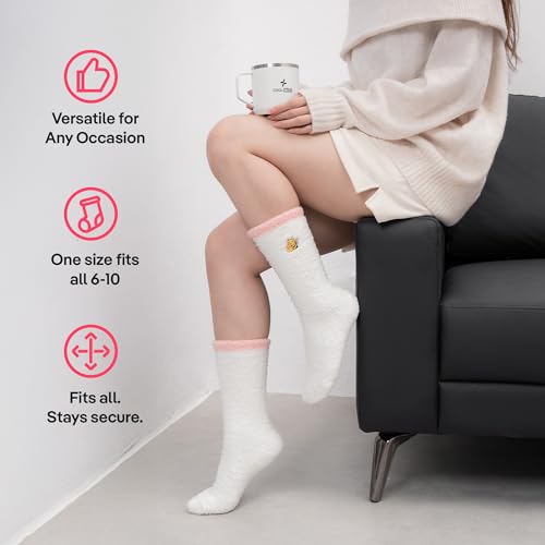 Image of CoolMate Cozy Soft Cloud Socks, Fuzzy Socks for Women