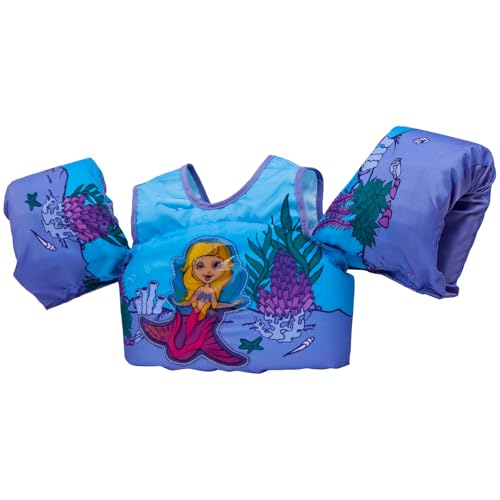 Image of Body Glove Paddle Pals Learn to Swim Life Vest, 33-55 lbs | U.S. Coast Guard approved learn-to-swim aid, Type III child's PFD for recreational boating; perfect for pools, lakes, beaches