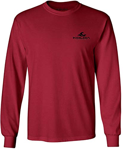 Koloa Surf Mens Tribal Circle Logo Long Sleeve Cotton Tee in Reg, Big and Tall2
