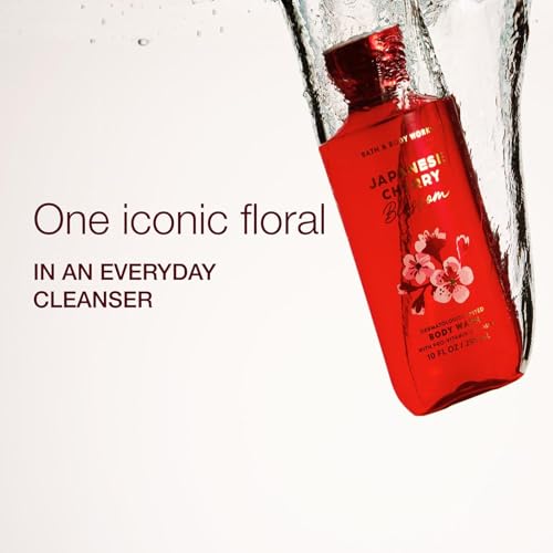 Bath & Body Works Japanese Cherry Blossom Body Wash, Nourishing Cleanser with Pro-Vitamin B5 & Aloe, Iconic Floral Scent, Gentle for Daily Use, 10 fl oz - 1 Pack - image 2