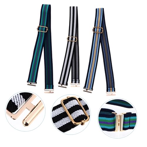 FRCOLOR 1Set Elastic Belts Stretch Waist Belts for Boys Random Color Comfortable Fit for Everyday Wear3